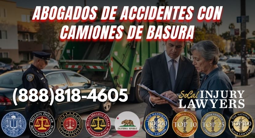 Abogados de Accidentes con Camiones de Basura en California