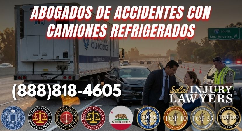 Abogados de Accidentes con Camiones Refrigerados en California