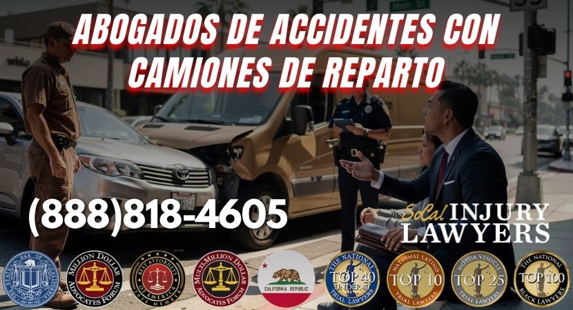 Abogados de Accidentes con Camiones de Reparto en California